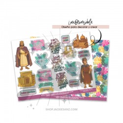 STICKERS BÍBLICOS: JEHOVÁ...