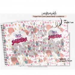 FORRO PARA CUADERNOS...
