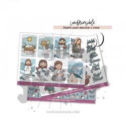 STICKERS BÍBLICOS: DIOS CON...